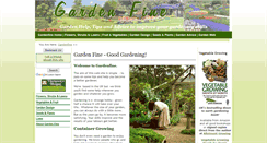 Desktop Screenshot of gardenfine.com